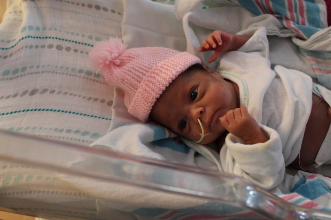 Michaela's focusing on getting fatter.