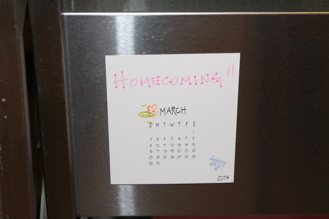 Motivation on the side of the Piche baby cribs... every night we get to cross off another day